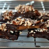 Chocolate Covered Toffee Heath Bars