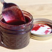 Homemade Blueberry Syrup with Honey