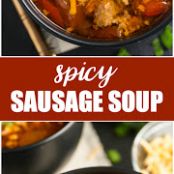 Spicy Sausage Soup