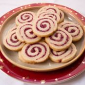 Cranberry Walnut Swirl Cookie Recipe