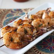 Sriracha Shrimp Skewers