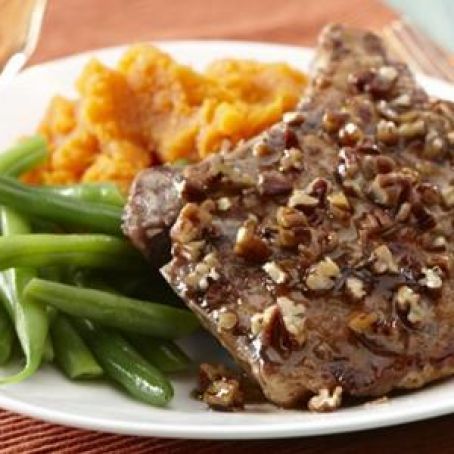 Maple Pecan Pork Chops