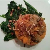 Quinoa with Sweet Potato and Mushrooms