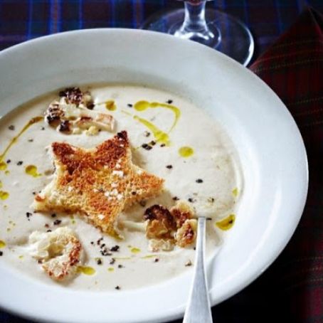 Roasted Cauliflower Soup - Sweet Paul Magazine