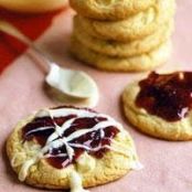 White Chocolate and Raspberry Cookies