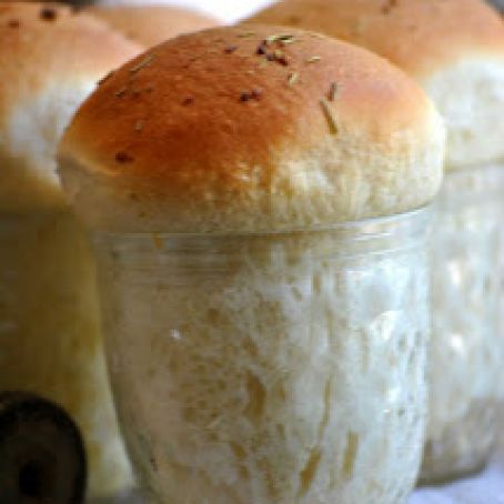 Fancy Dinner Rolls in a Jar