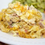 Chicken Cordon Bleu Noodle Casserole