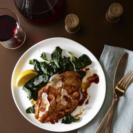 ‘Family-Meal’ Chicken With Sautéed Spinach