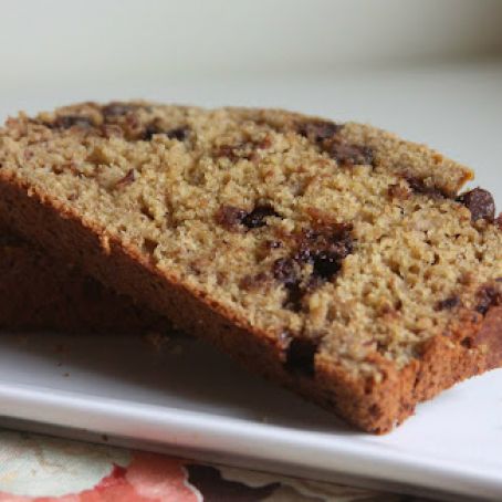 Higher Protein Chocolate Chip Banana Bread