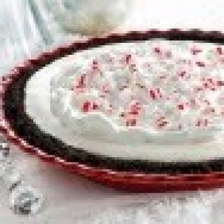 Peppermint Snow Pie