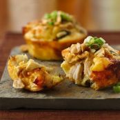 Impossibly Easy Mini Thai Chicken Pies
