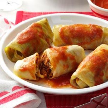 Meatball Cabbage Rolls