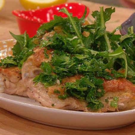 Cider-Brined Pork Chops with Sweet Potatoes and Greens