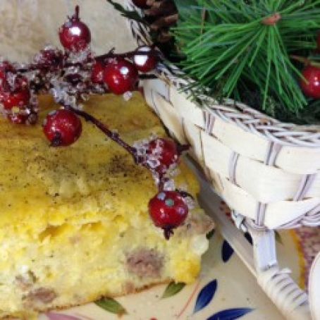 Merry Christmas Morning Casserole Recipe from temp-tations | temp-tations® by Tara
