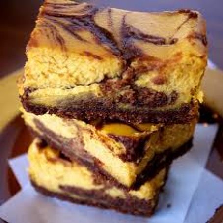 Skinny Pumpkin Cream Cheese Bars