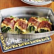 Individual Lasagnas With Asparagus and Prosciutto
