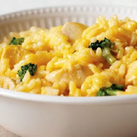 Cheesy Broccoli Rice and Turkey