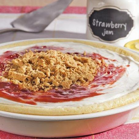 Upside Down Strawberry Cheesecake #2