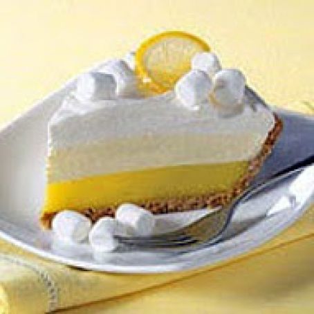 Triple Layer Lemon Pie