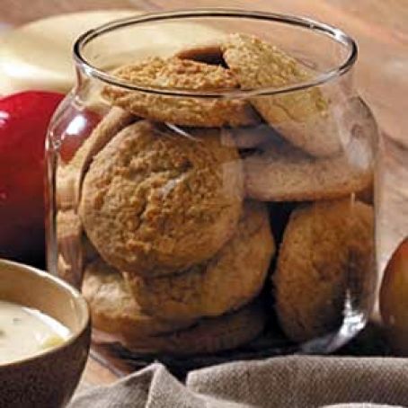 Soft Lemon-Ginger Cookies Recipe