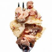 Cream Sauce with Salmon & Tomatoes