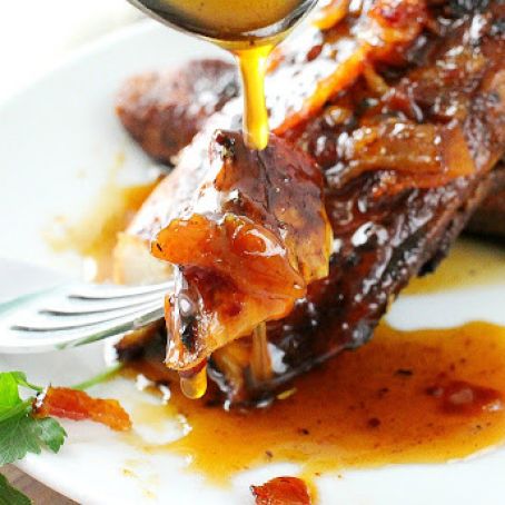 HONEY BACON GLAZED CHICKEN