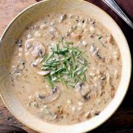 Mushroom Barley Soup (Slow Cooker)