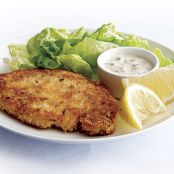 Crisp Pork Cutlets with Lemon-Caper Sauce