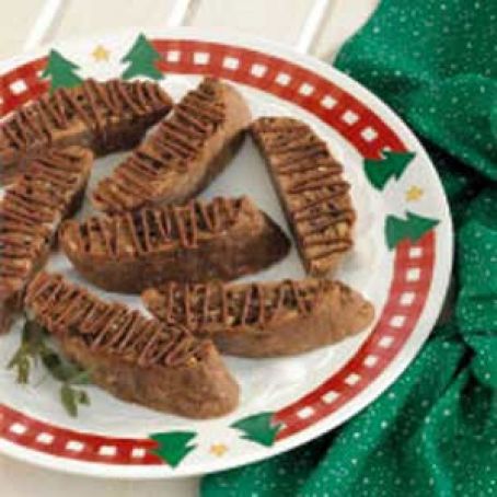 2002 Double Chocolate Biscotti