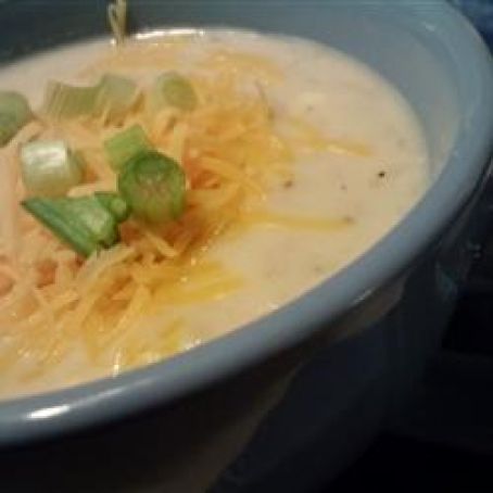 Creamy Slow Cooker Potato Soup