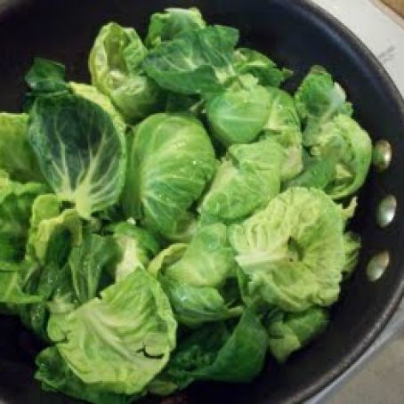 BRUSSELS SPROUTS*****Laura Calder's Brussels Sprouts with Bacon