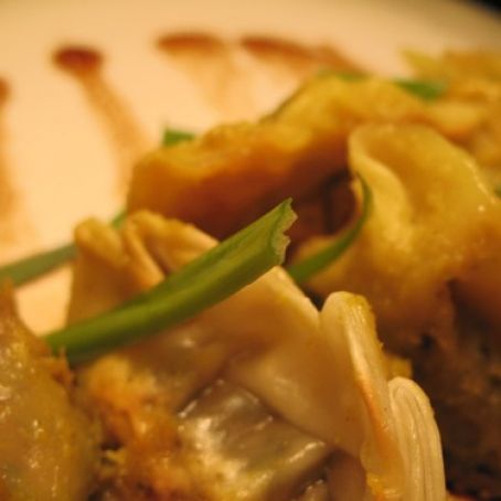 Sweet Potato Kale Pot Stickers