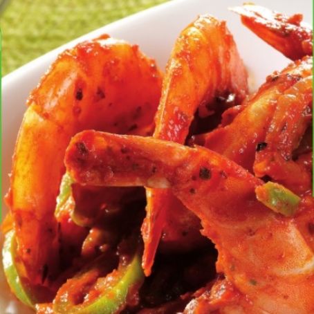 Actifry Very Spicy Creole Shrimp