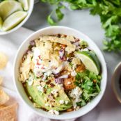 Spicy Chicken Chili with Pumpkin Beer Biscuits