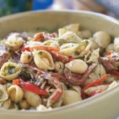 Conchiglie Rigate con Ceci e Finocchio