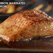 Bourbon Marinated Salmon