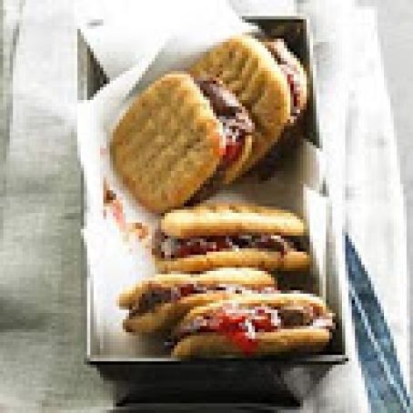 Cookies: Peanut Butter, Jelly, and Brownie Cookies
