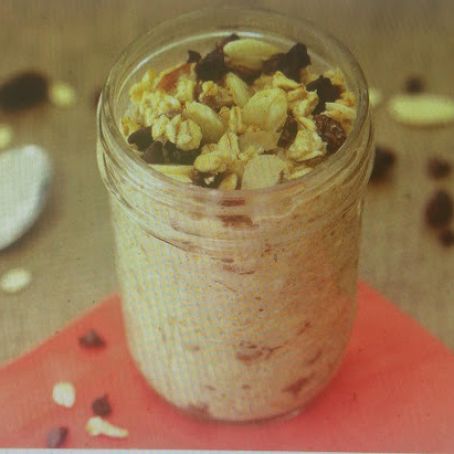 Trail Mix Fix Overnight Oats