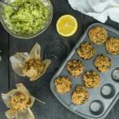 Breakfast Mini Muffins With Kale and Sundried Tomatoes