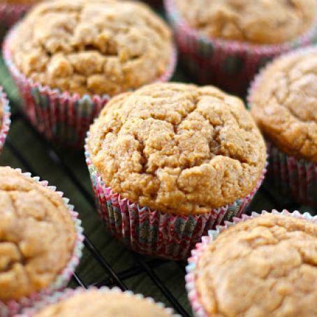 muffin - GLUTEN FREE PEANUT BUTTER AND BANANA MUFFINS