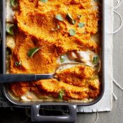 Sweet Potato-Topped Turkey Pot Pie