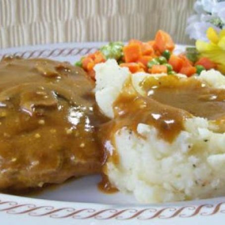 Smothered Hamburger Steak