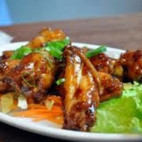Garlicky Chicken Wings
