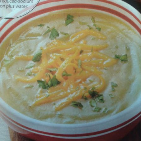 Broccoli & Cheese Potato Soup