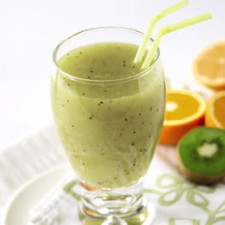 Kiwi, Orange and Apple Smoothie