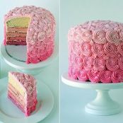Ombre Cake