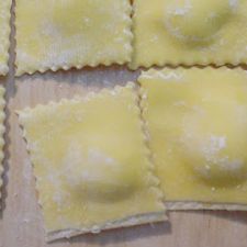 Homemade Three Cheese Ravioli