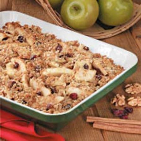 Cran-Apple Crisp Recipe