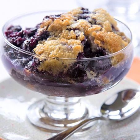 Bisquick Blueberry Cobbler