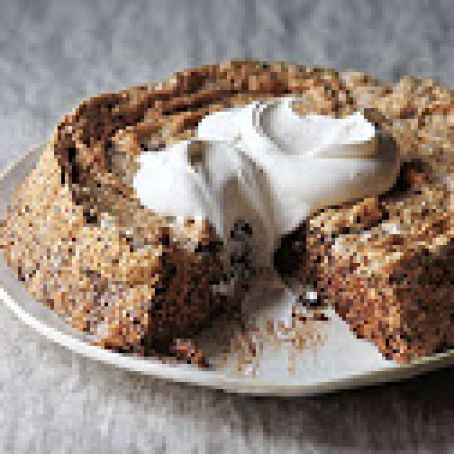 Chocolate Walnut Tweed Torte-Passover